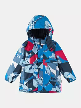 Пуховик стандартного кроя Reima, синий