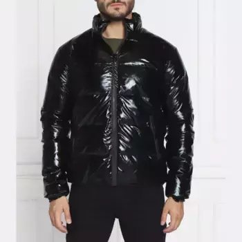 Пуховик стандартного кроя Richmond Sport, черный