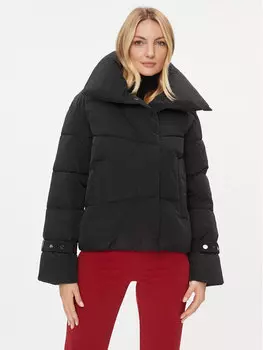 Пуховик стандартного кроя Rinascimento, черный