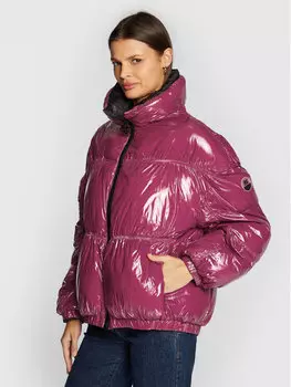 Пуховик стандартного кроя Rinascimento, розовый