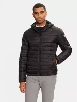 Пуховик стандартного кроя Rossignol, черный