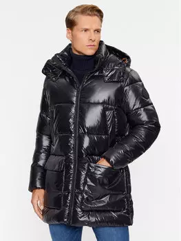 Пуховик стандартного кроя Save The Duck, черный