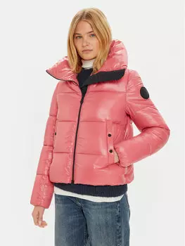 Пуховик стандартного кроя Save The Duck, розовый