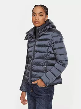 Пуховик стандартного кроя Save The Duck, синий