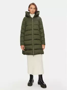 Пуховик стандартного кроя Save The Duck, зеленый