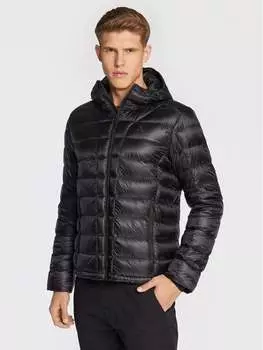 Пуховик стандартного кроя Schffel, черный