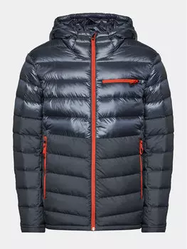 Пуховик стандартного кроя Spyder, серый