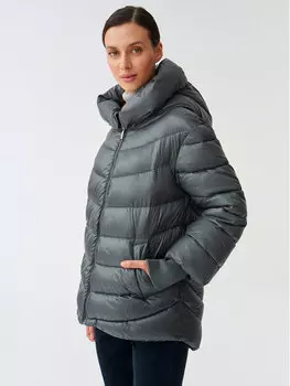 Пуховик стандартного кроя Tatuum, серый