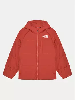 Пуховик стандартного кроя The North Face, красный