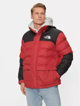 Пуховик стандартного кроя The North Face, красный