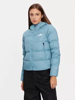 Пуховик стандартного кроя The North Face, синий