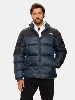 Пуховик стандартного кроя The North Face, синий