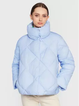Пуховик стандартного кроя United Colors Of Benetton, синий