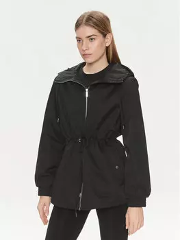 Пуховик стандартного кроя United Colors Of Benetton, черный