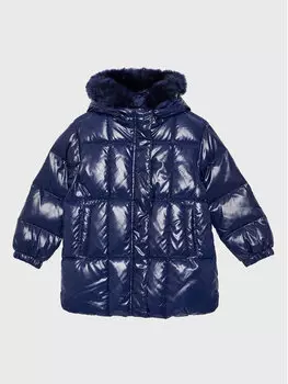 Пуховик стандартного кроя United Colors Of Benetton, синий