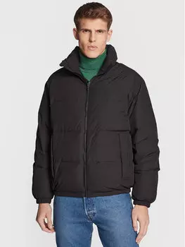 Пуховик стандартного кроя United Colors Of Benetton, черный