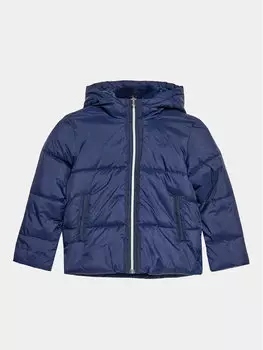 Пуховик стандартного кроя United Colors Of Benetton, синий