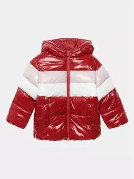 Пуховик стандартного кроя United Colors Of Benetton, красный