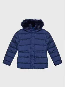 Пуховик стандартного кроя United Colors Of Benetton, синий