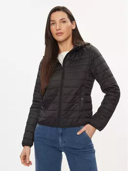 Пуховик стандартного кроя United Colors Of Benetton, черный