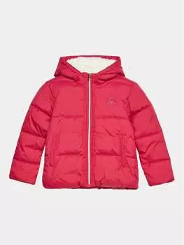 Пуховик стандартного кроя United Colors Of Benetton, розовый