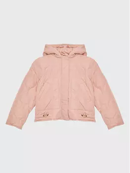 Пуховик стандартного кроя United Colors Of Benetton, розовый