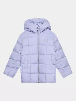 Пуховик стандартного кроя United Colors Of Benetton, фиолетовый