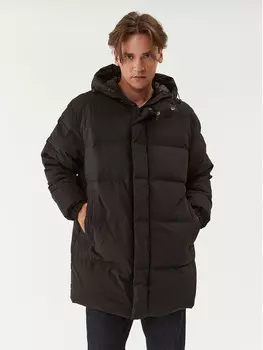 Пуховик стандартного кроя United Colors Of Benetton, черный