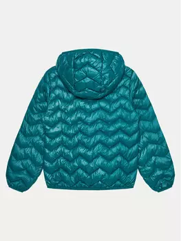 Пуховик стандартного кроя United Colors Of Benetton, зеленый