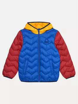 Пуховик стандартного кроя United Colors Of Benetton, мультиколор