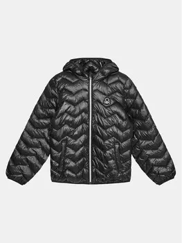 Пуховик стандартного кроя United Colors Of Benetton, черный