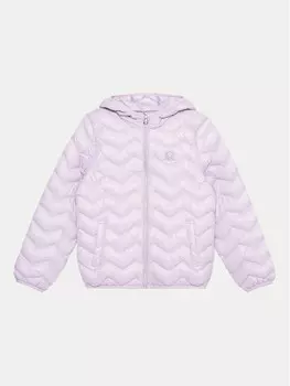 Пуховик стандартного кроя United Colors Of Benetton, фиолетовый