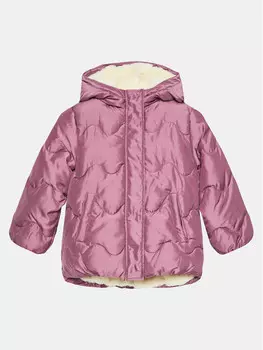 Пуховик стандартного кроя United Colors Of Benetton, розовый