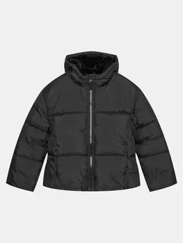 Пуховик стандартного кроя United Colors Of Benetton, черный