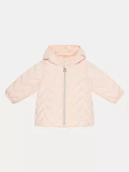 Пуховик стандартного кроя United Colors Of Benetton, розовый