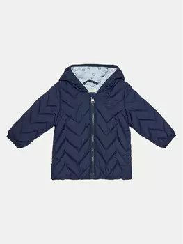 Пуховик стандартного кроя United Colors Of Benetton, синий