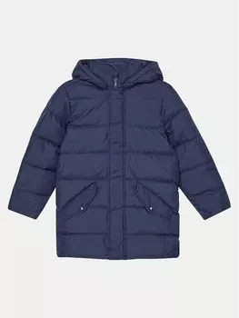 Пуховик стандартного кроя United Colors Of Benetton, синий