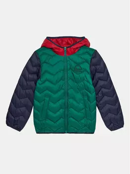 Пуховик стандартного кроя United Colors Of Benetton, мультиколор