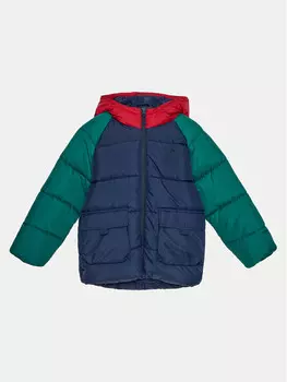 Пуховик стандартного кроя United Colors Of Benetton, мультиколор