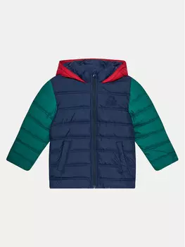 Пуховик стандартного кроя United Colors Of Benetton, мультиколор