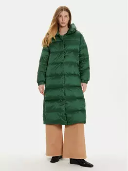 Пуховик стандартного кроя United Colors Of Benetton, зеленый