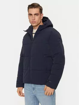 Пуховик стандартного кроя United Colors Of Benetton, синий