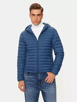 Пуховик стандартного кроя United Colors Of Benetton, синий
