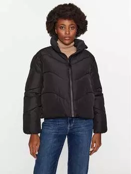 Пуховик стандартного кроя Vero Moda, черный