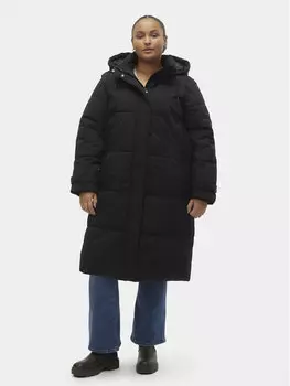 Пуховик стандартного кроя Vero Moda Curve, черный