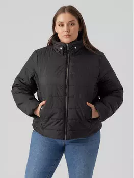 Пуховик стандартного кроя Vero Moda Curve, черный