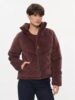 Пуховик стандартного кроя Vero Moda, фиолетовый