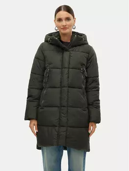 Пуховик стандартного кроя Vero Moda, серый