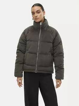 Пуховик стандартного кроя Vero Moda, серый