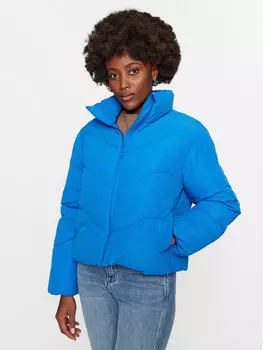Пуховик стандартного кроя Vero Moda, синий